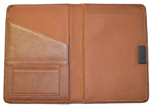 British Tan Junior Leather Pad Holder